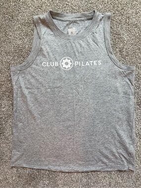 Spiritual Gangster Gray Club Pilates Tank Top